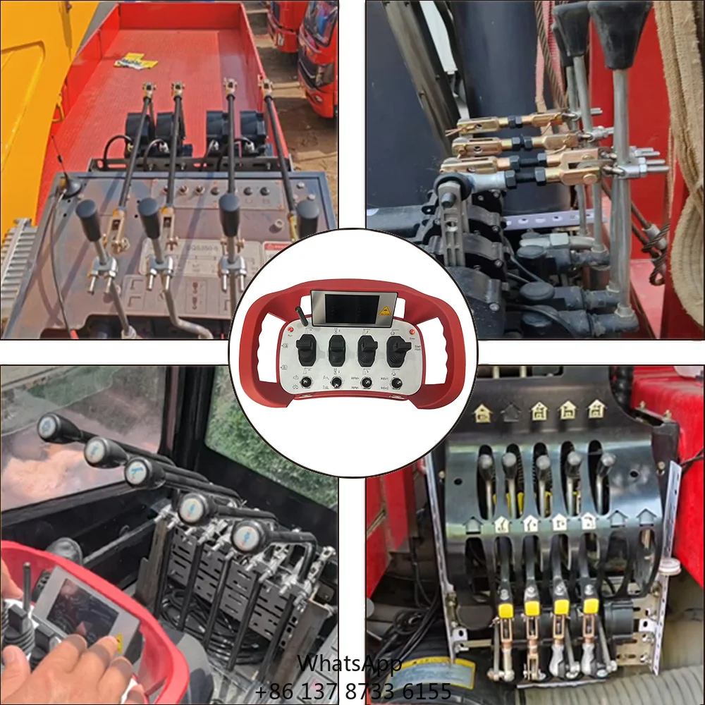 Wireless Remote Control Truck-Mounted Cranes Manual-Automatic XCMG Customized Industrial IP65 Remote Start Stop Torque Limit