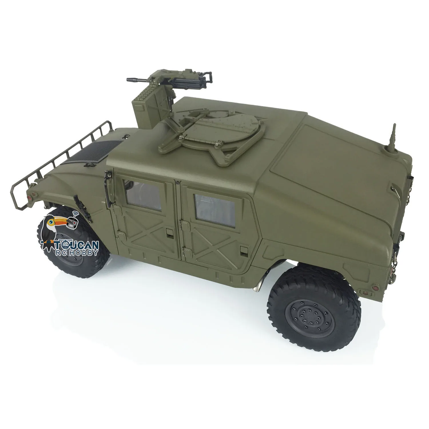 4*4 HG P408 1/10 Scale RC U.S. Military Vehicle Crawler Cars Model 2Speed Radio Control Vehicles ESC Motor RC Toys TH15071