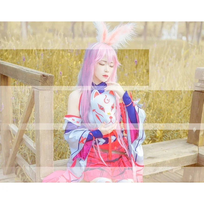 Anime Honkai Impact 3 Yae Sakura uniform Cosplay Kostuum pour femmes Honkai Impact 3 Cosplay Kostuum Halloween feestjurk
