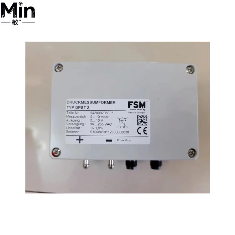 100% New Original DPST2 0-10mbar Control Valve Industrial Lab Fluid Control Equipment Original Spare Part With Favorable Price