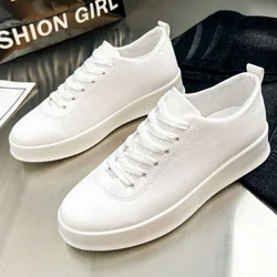 Men's Shoes Spring/Autumn Casual Sports Shoe Lace Up Man Shoe White Sneakers Shoes for Men