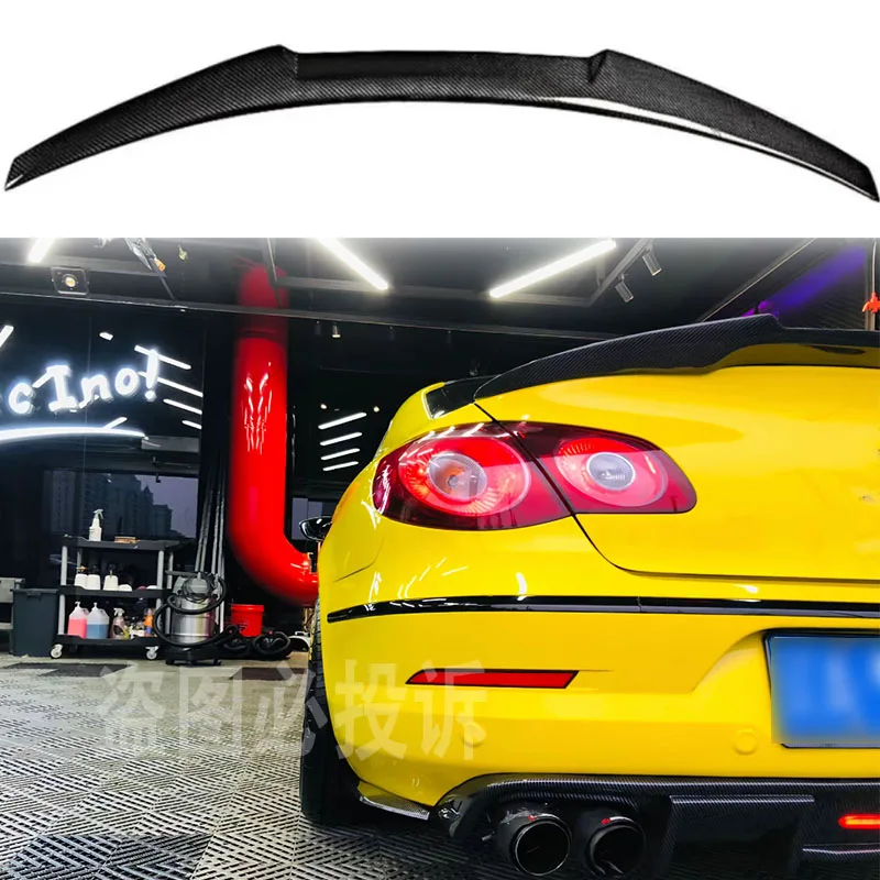 

Suitable for 2009-2018 Volkswagen Passat CC Car trunk Car styling Car decoration Rear spoiler Carbon fiber M4 style spoiler