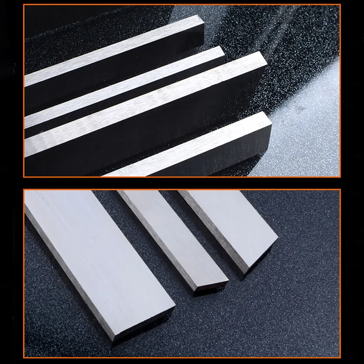 Hardness HRC 66-69 CNC Lathe HSS Steel Flat Square Bar Strip High Speed Steel Milling Engraving Lathe Tool Bit Length 200mm