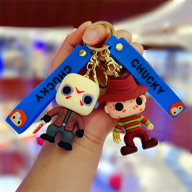 Cartoon Character Keychain Trendy Men and Women Accessories Pendant Bag Ornament Trend