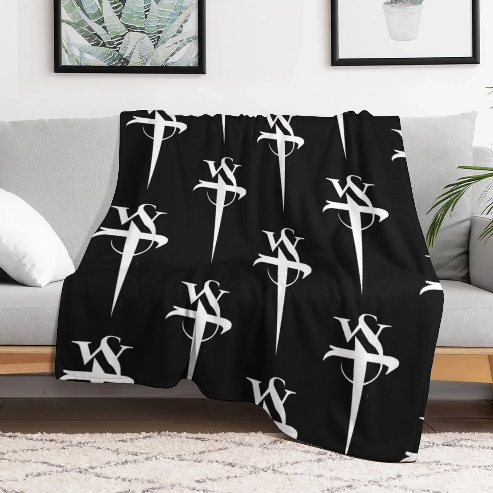 Stabbing Westwared Classic Dagger Logo Throw Blanket Baby Soft Plush Plaid Decorative Throw Blankets