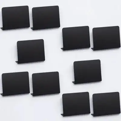 10 قطع من السبورات المزخرفة لعلامة الطعام لقائمة المطاعم وعرض الأسعار ولوحة الكتابة واللوازم المنزلية #1