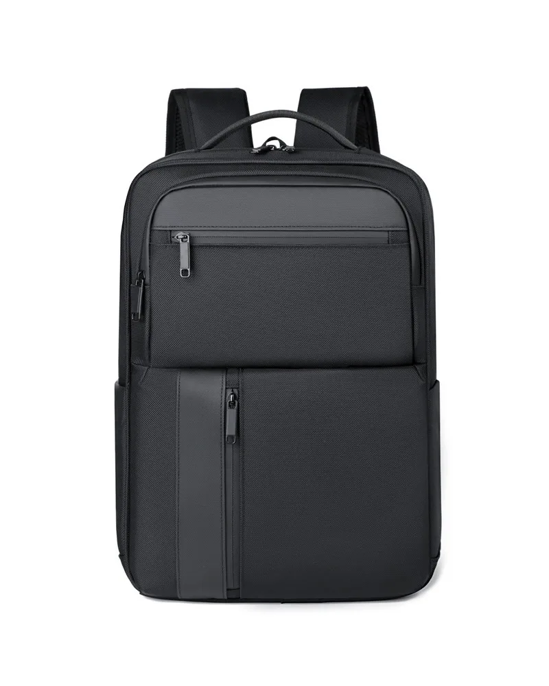 

New business backpack expansion Oxford cloth computer backpack short travel backpack