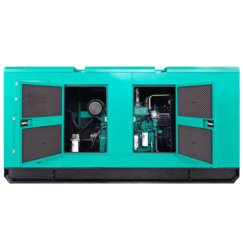 Ricardo Series 200KW 250KVA 'diesel Silent Generator Set 1500 Rpm Single-phase with ATS