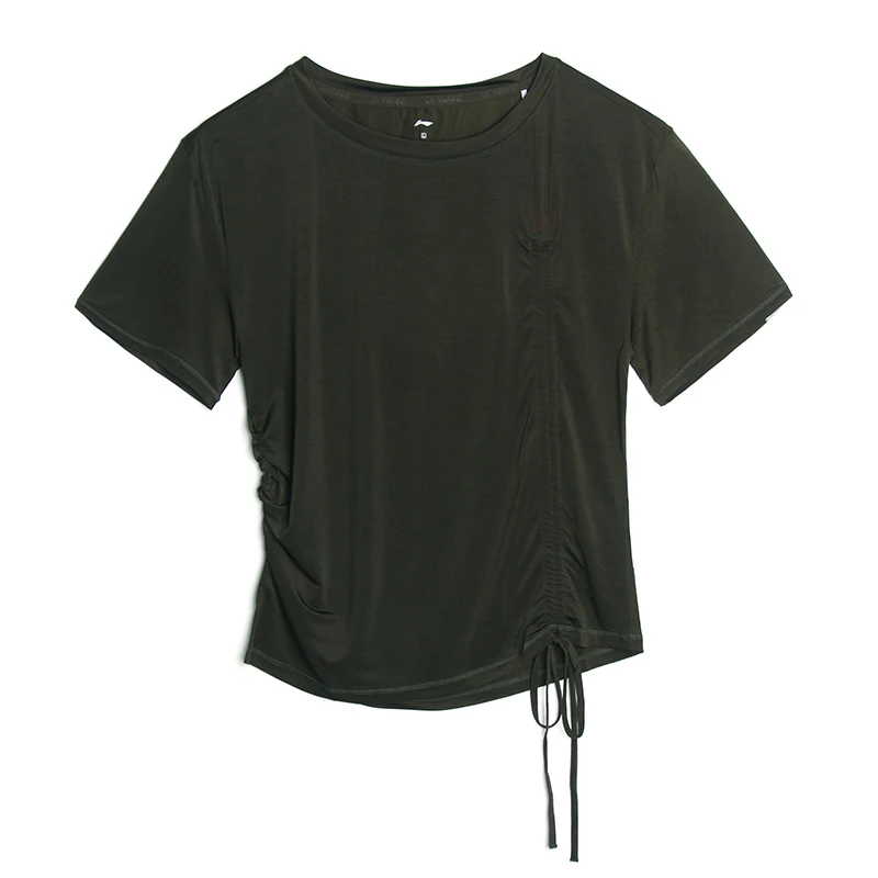 تي شيرت لي نينغ للسيدات للتدريب واللياقة البدنية 93% بوليستر 7% إيلاستين بطانة مريحة تي شيرت رياضي ATSV900 #4