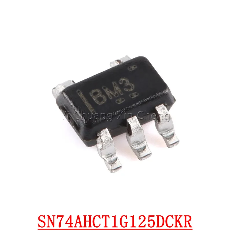 

10Pieces New SN74AHCT1G125DCKR 74AHCT1G125 BM3 BMS BML BMJ BMG SC-70-5 SN74AUP2G17DCKR 74AUP2G17 HL5 HLF SC-70-6 Chips IC