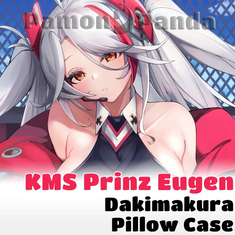 KMS Prinz Eugen Dakimakura Azur Lane Full Body Hugging Cushion Cover Sexy Pillow Case Pillowcase Home Otaku Bedding Decor Gift