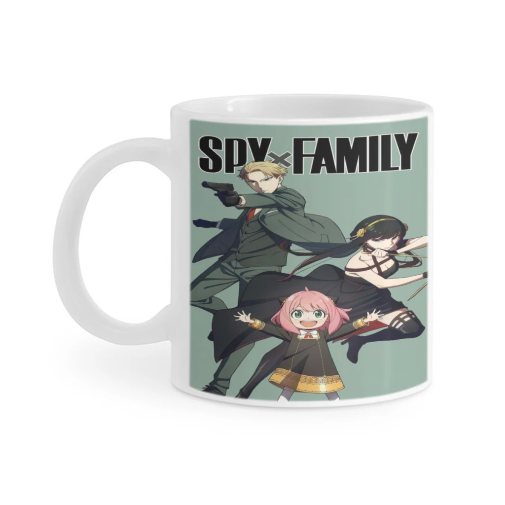 

Spy X Family Anime Ceramics Coffee Mugs Tea Cup Milk Cups Gifts Drinkware Coffeeware