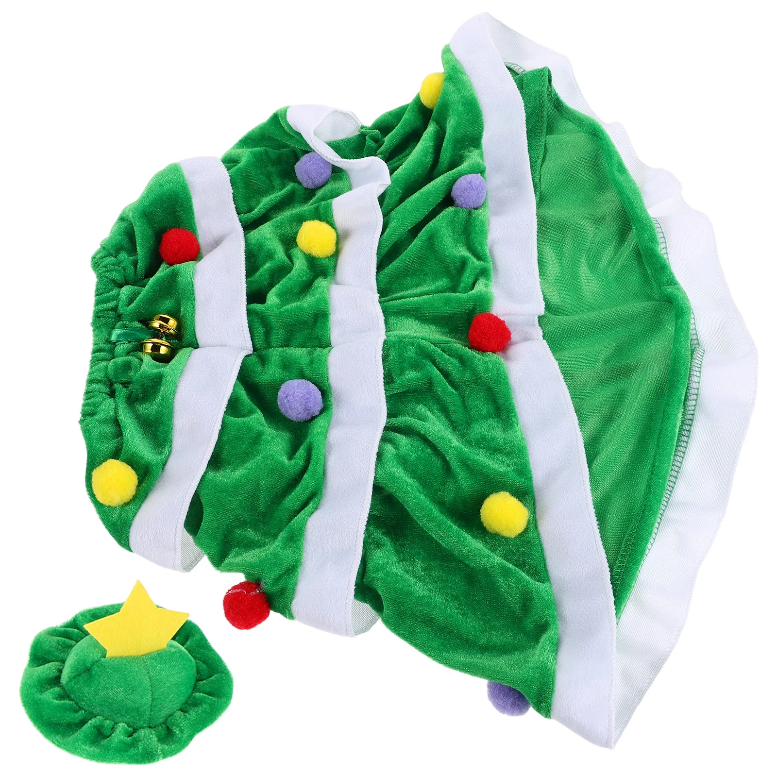 

1 Set Pet Festival Costume: Porch Goose Outfit For 23" Statue Holiday Party Decor, Christmas Lawn Attire, Garden Decoration,