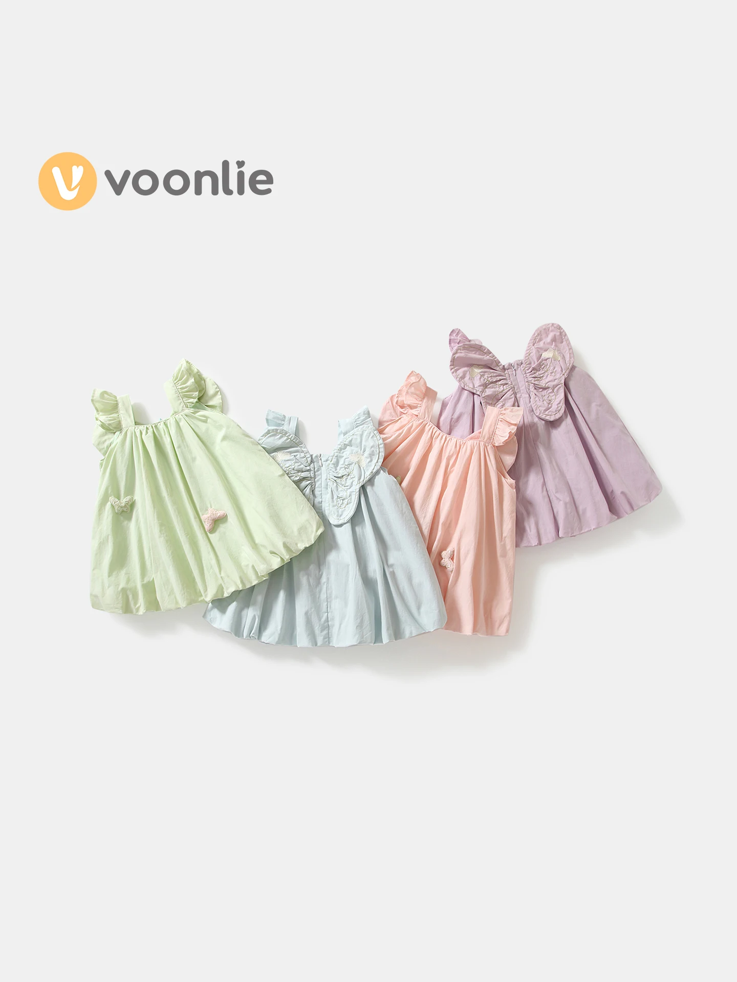 プリンセススタイル女の赤ちゃんサマードレス花柄ハイウエストコットンガウン通気性軽量子供服