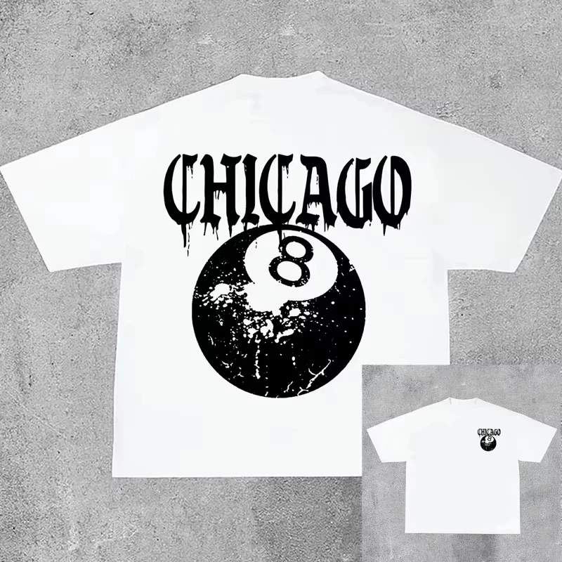2026 New Harajuku Letter Graphic T Shirts Y2k Tops Men Women High Street Oversized T Shirt Pro Choice Streetw