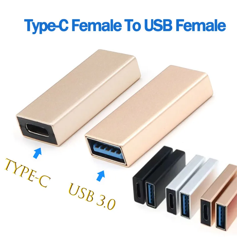 

Адаптер Type-C с гнездовой головкой и USB-гнездовой головкой, используемый для сверхбыстрых адаптеров и преобразователя расширения для ноутбуков
