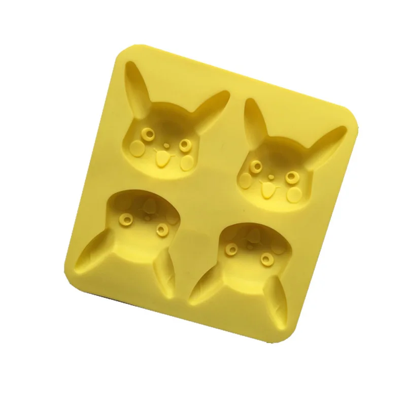 Kawaii Pokemon Cartoon Cookies Mold Figure Toys Pikachu Reusable Diy Baking Tools Pikachu Cakes for Party Christmas Gift