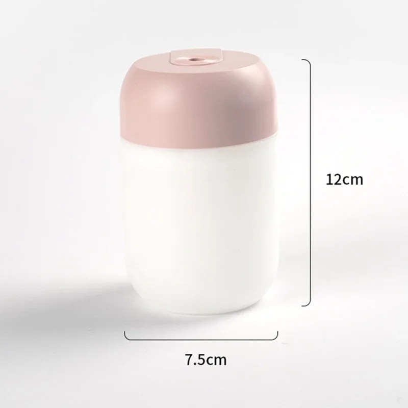 Air Humidifier อัลตราโซนิกมินิน้ํามันหอมระเหย Diffuser แบบพกพา Sprayer USB Essential Oil Atomizer โคมไฟ LED สําหรับรถบ้าน # หน้า4