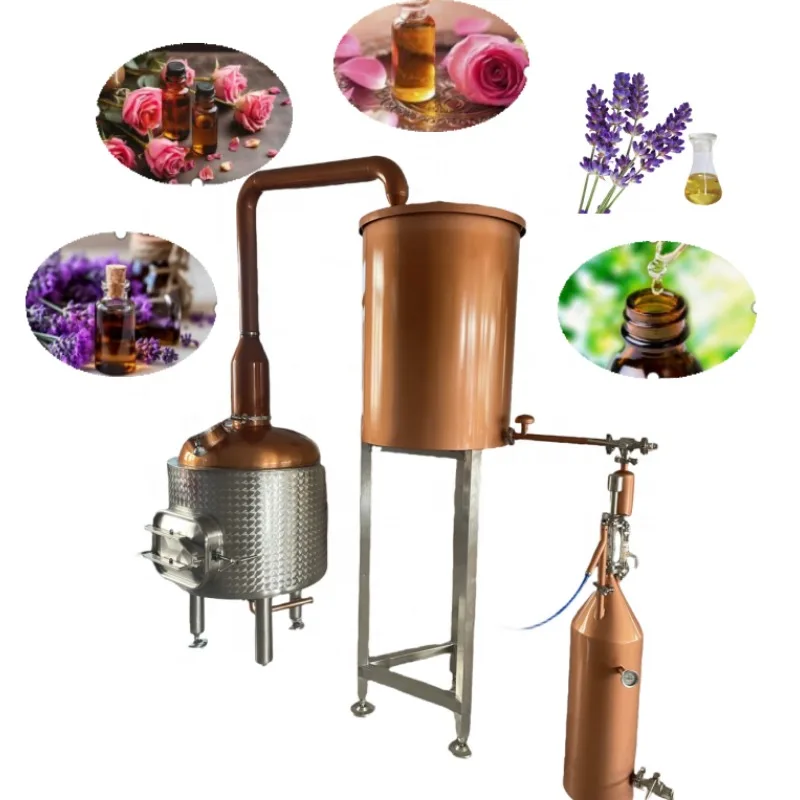 Household Small Essential Oil Extractor Rose Oil Extraction Essential Oil Distiller Copper