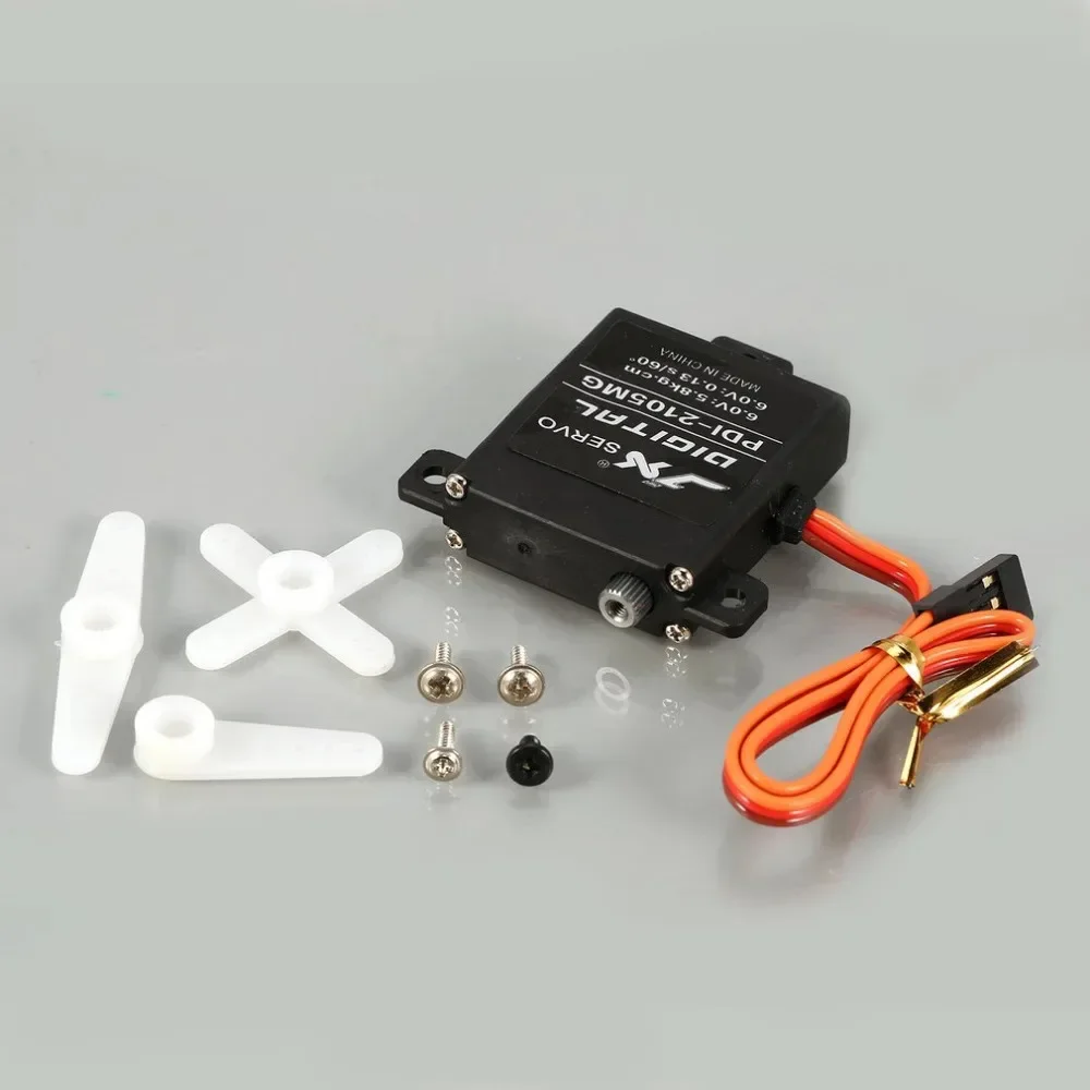 JX PDI-2105MG 5.8KG Metal Gear Mini Servo Micro Digital Motor 4.8V-6V for RC Fixed Wing Plane Aircraft Helicopter Model Toy Part