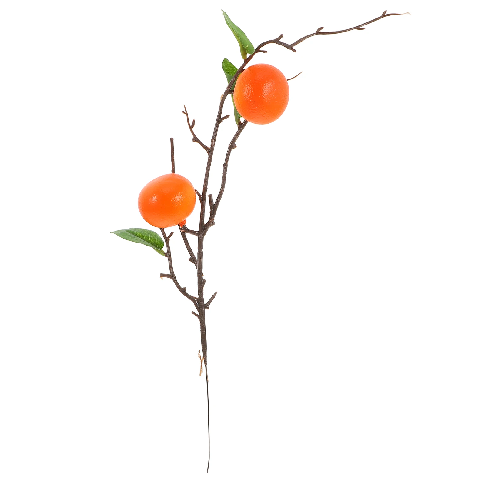 

Artificial Orange Tree Branch Simulation Fruit Home Decor Fake Oranges Faux Plants Plastic Decoration Greenery Lifelike