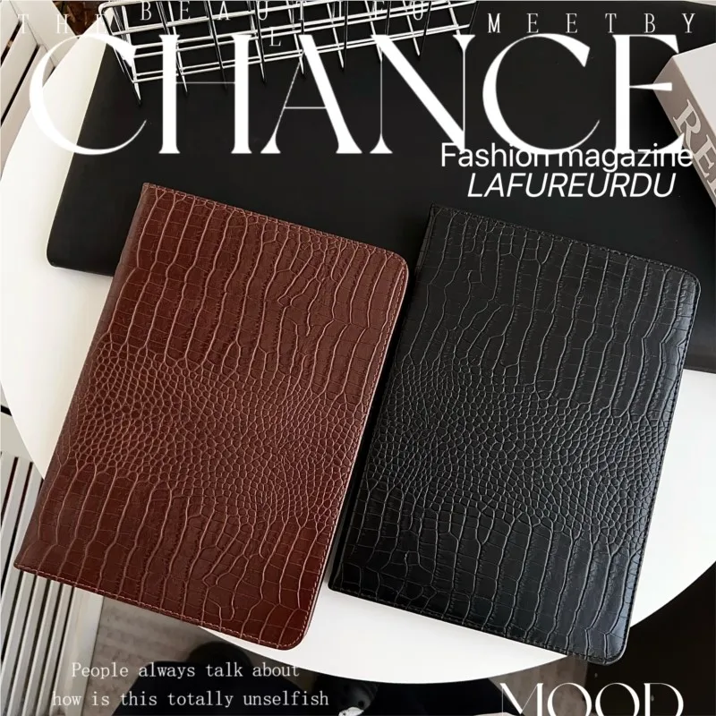 

Leather Tablet Case For iPad Pro 11"/12.9"/13" 2018 2020 2021 2022 2025 2024 M5 M4/11"/10.9"/10.2"A16 2025/Air7 M2 Air6 13" Case