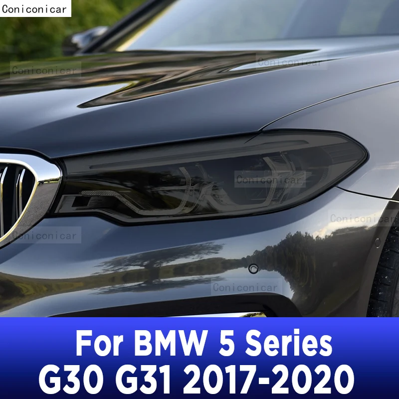 

Для BMW 5 серий G30 G31 2017-2020 Автомобильная внешняя фара Защита от царапин передняя лампа ТИНТ фотоаксессуары для ремонта