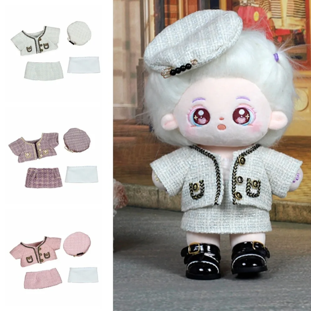 

Clothing Set Hat Cotton Doll Skirt Dress Up Kawaii Cotton Doll Clothes Cute Fashion Idol Dolls Dress Doll Accessories