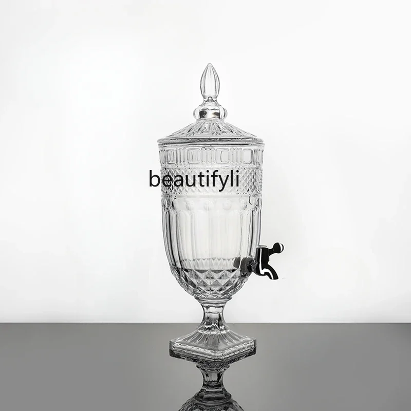 

Great discounts Large capacity high temperature resistant cooling kettle summer juice beverage bucket with faucet