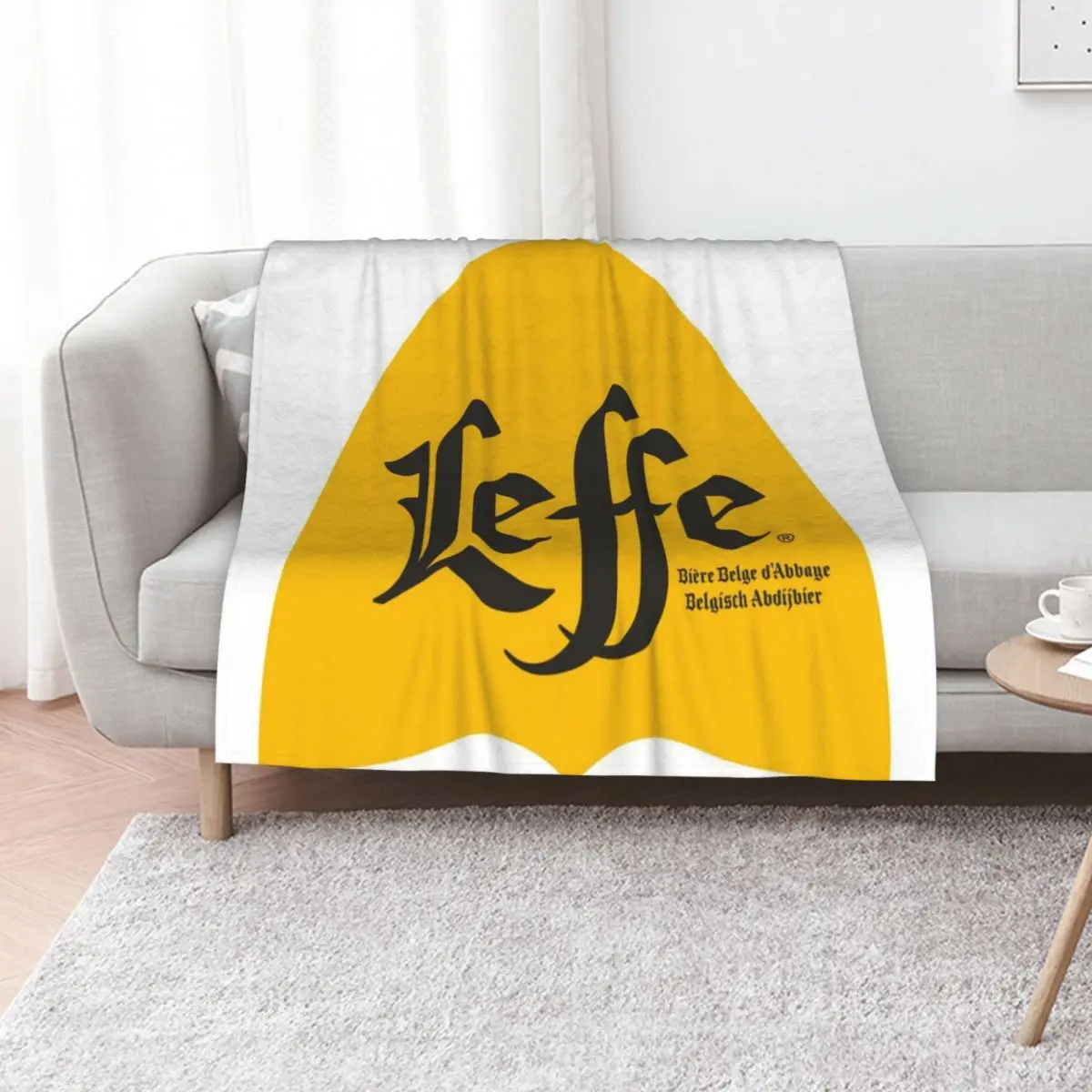 

leffe beer belgisch Throw Blanket Sleeping Bag Multi-Purpose Blankets For Baby Bed Fashionable Blankets