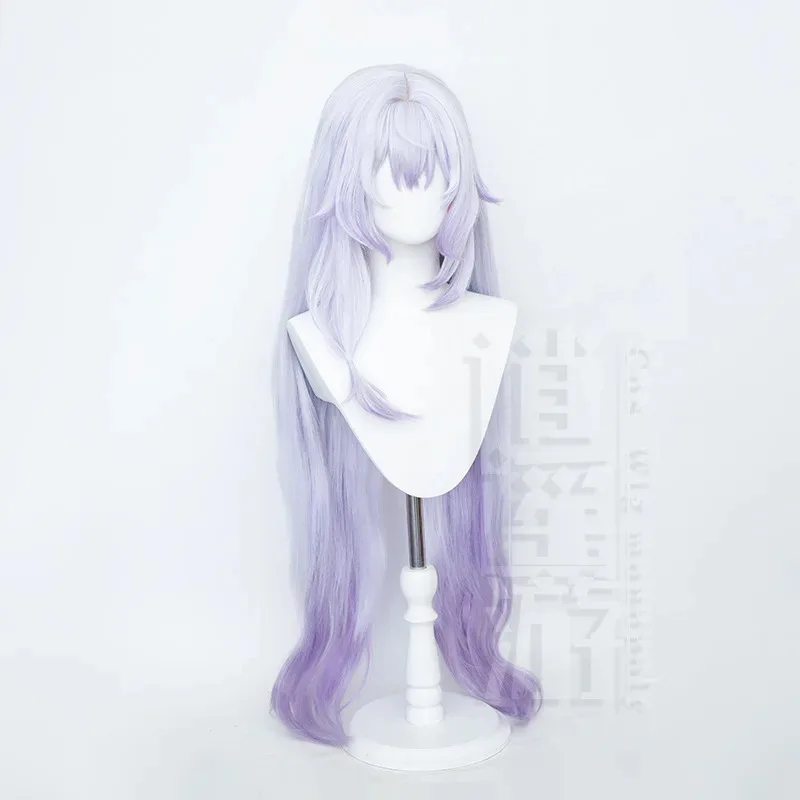 

2025 годiyi Collapse Star Dome Железная дорога Pinocorni Черный лебедь Cos парик имитация кожи головы аниме косплей парики для женщин человеческие волосы