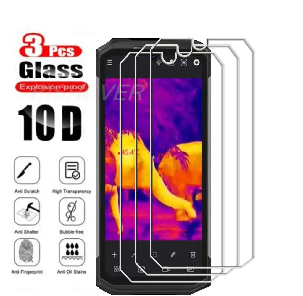 9H Original Protection Tempered Glass For Doogee S98 Pro 6.3