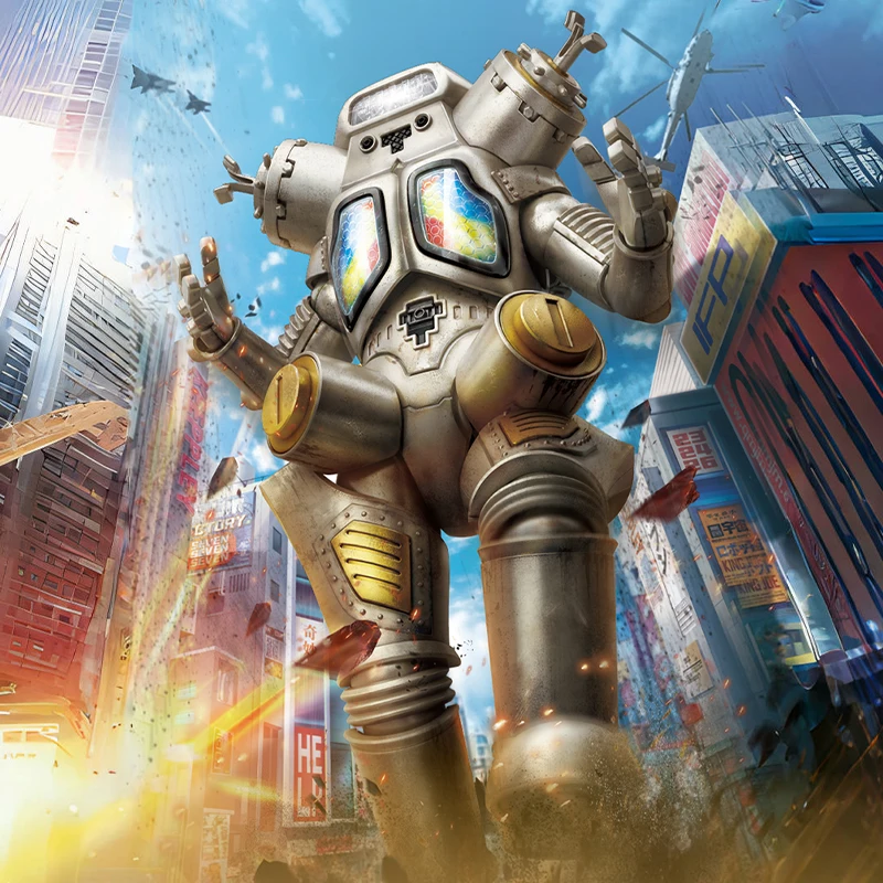 

KEEPPLEY Original Assembled Monster Series Cosmic Robot King Joe Virtual Gomora Toys Collectible Model Ornaments Gifts for Boys