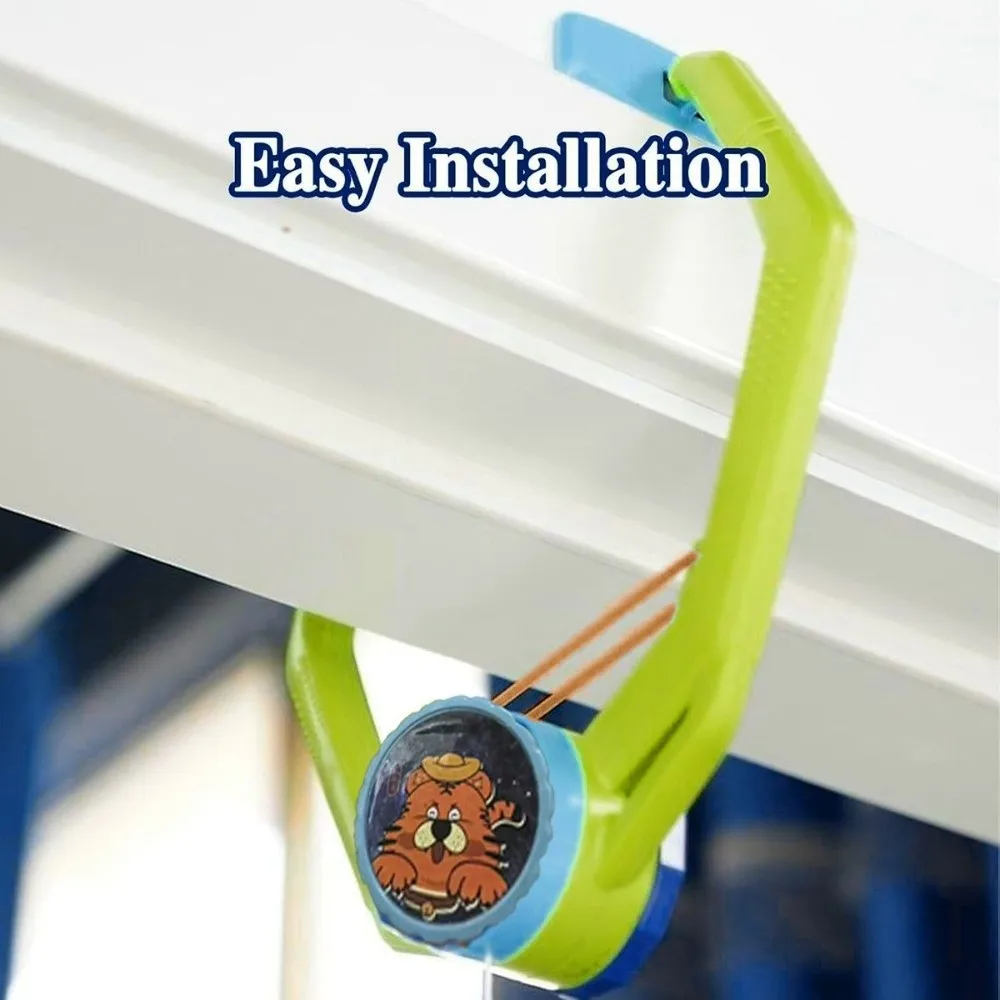 Set da gioco da ping pong con porta regolabile Coordinazione occhio-mano Migliora la concentrazione Allenatore di ping pong per bambini