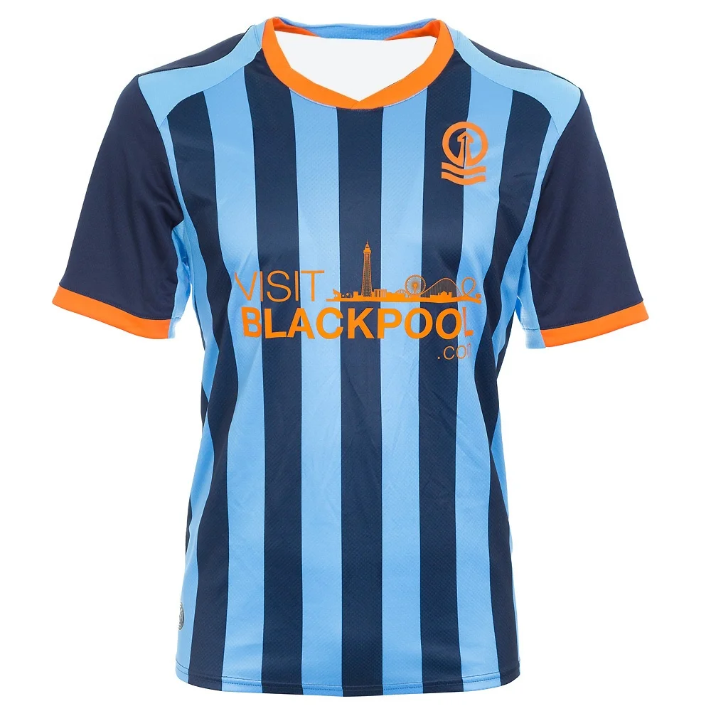 2026 Neues Blackpool 3D-Gedrucktes Fußballtrikot für Herren, Sommer-Outdoor-T-Shirt, Atmungsaktiv, Schnelltrocknend, Streetwear-Kleidung, Unisex – Detail 3