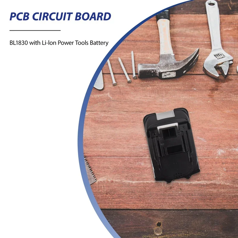 BL1830 with Li-Ion Power Tools Battery Case Replacement for Makita 18V BL1840 BL1850 Plastic Shell