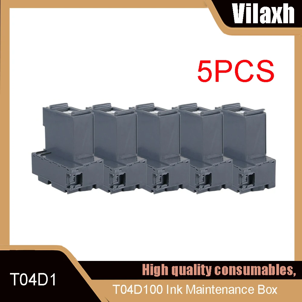 

5X C13T04D100 T04D100 T04D1 EWMB2 Ящик для обслуживания чернил для EPSON L6160 L6168 L6170 L6178 L6190 L6191 L6198 L6161 L6166 L6171