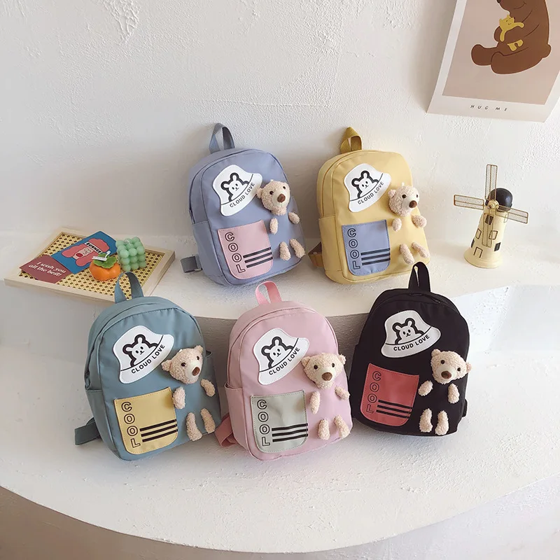 Cartoon Cute Bunny Children's Shoulder Bag Casual Baby Kids Mini Backpack Kindergarten Boys Girls Small School Bags Handbags