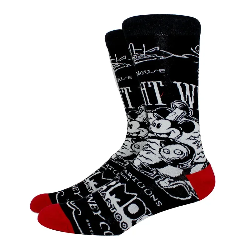 Neues Design Lange Herrensocken Hochwertige Bequeme Cartoon-Charakter-Socken für Männer und Frauen Modische Lustige Socken Anime-Socken Größe 36-45 – Detail 4