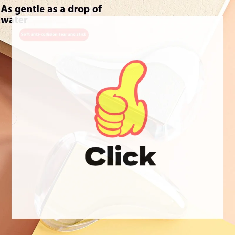 

4/10 шт., прозрачные защитные уголки для журнального столика с защитой от столкновений, мягкие угловые чехлы, декор для гостиной