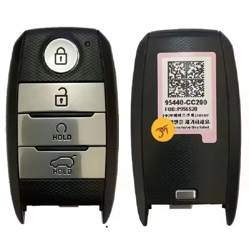 KEYECU Genuine OEM Original Smart Remote Control Key fob 4Button 433MHz 6A chip for Kia Sonet 2021 95440-CC200