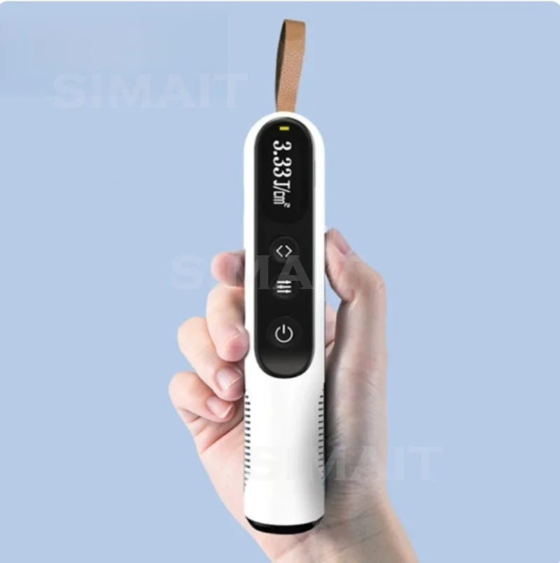308nm Excimer UVB Phototherapy Lamp for Psoriasis Vitiligo Treatment, Handheld LED Skin Light Therapy Machine