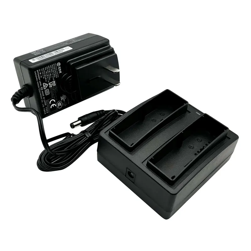 Dual-slot Charger CL-6300 / CL6300D For HI-TARGET iHand20 Data Controller BL6300A Battery GNSS GPS RTK EU US Plug