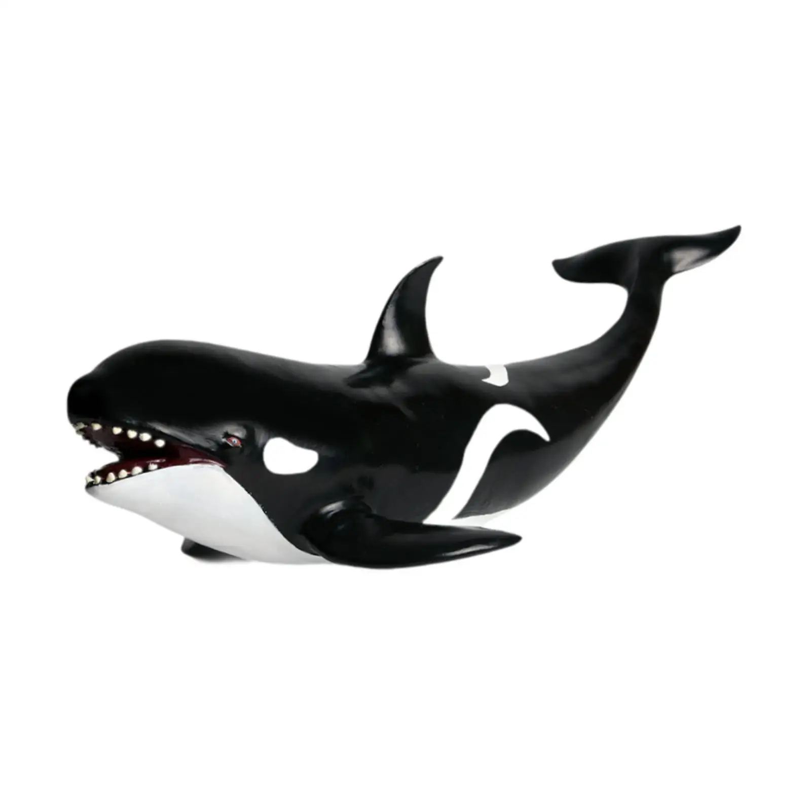 Simulated Marine Animal Toy Sea Animal Figurines,Realistic Ornament,Great White Shark Toy Figures Desktop Decor for Boys Kids