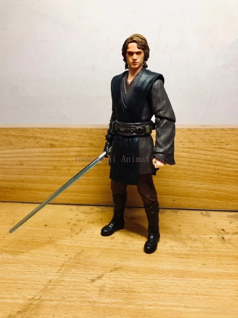 مجموعة شخصيات حركة النجوم Bandai Star Wars ، S.H.Figuarts الأصلي ، Anakin Skywalker ، Anakin EP3 ، متوفر في المخزون ، هدية #3