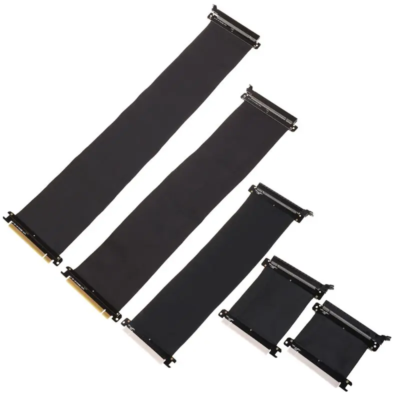 Full Speed PCIE X16 Riser Cable Graphics Card Extension for GPU Vertical