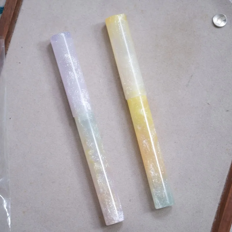 

Balaoye жемчужная акриловая смола ручной работы 14-каратное золото F 0,5 перьевая ручка деловые студенческие канцелярские принадлежности письменный подарок студенческий роскошный подарок