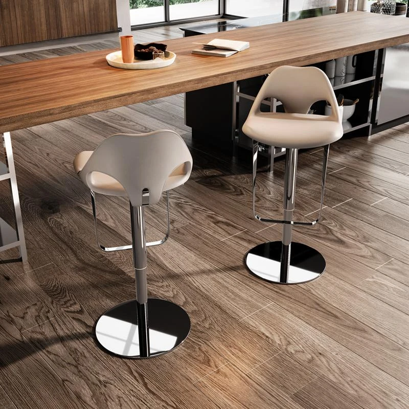 ---Luxury Swivel Bar Chair Adjustable Height Design Personalized Italian Bar Chairs Relaxing Lounge Taburetes De Bar Furniture