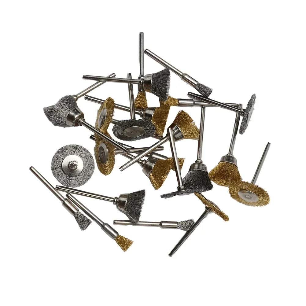 Wire Brush Brass Brush Die Grinder Removal Brush Rotary Tools Stainless Steel Wire Brush For Metal And Nonmetal