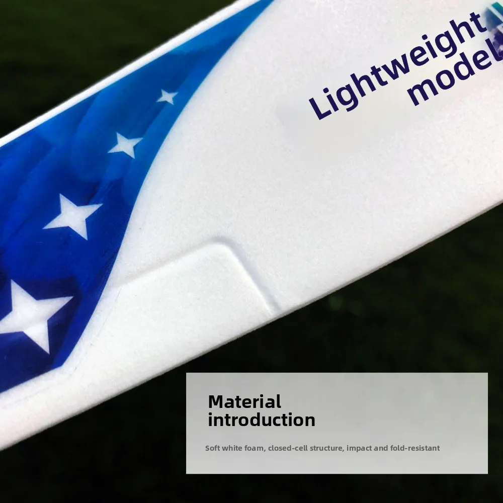 High Quality PP Foam Double Wing Airplane Ligthweight Red&Blue EPP Bubble Plane Popular Glider Hand Throw Plane for Outdoor